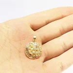 نیم ست گوشواره و آویز طرح فیوژن